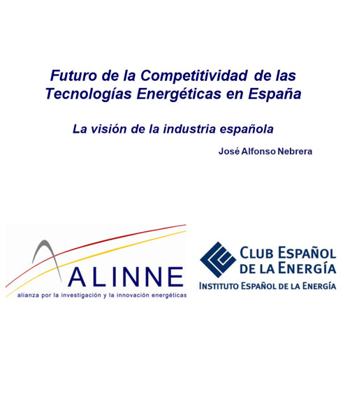 Portada de Futuro de Competitividad. Tecnologías Energéticas de España