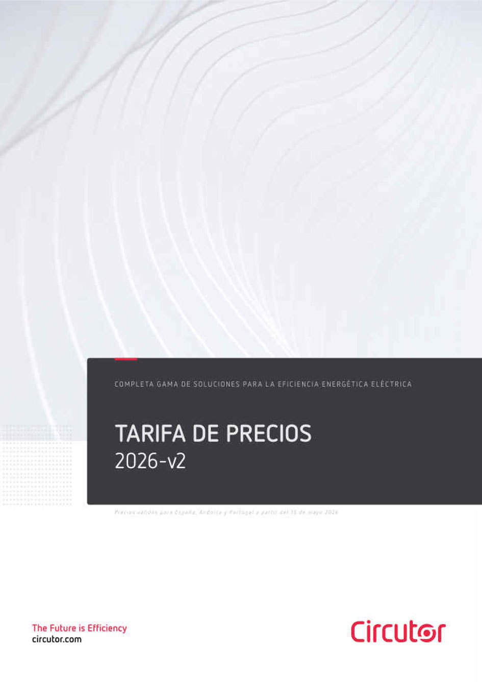 Catalogue from Tarif Circutor 2026