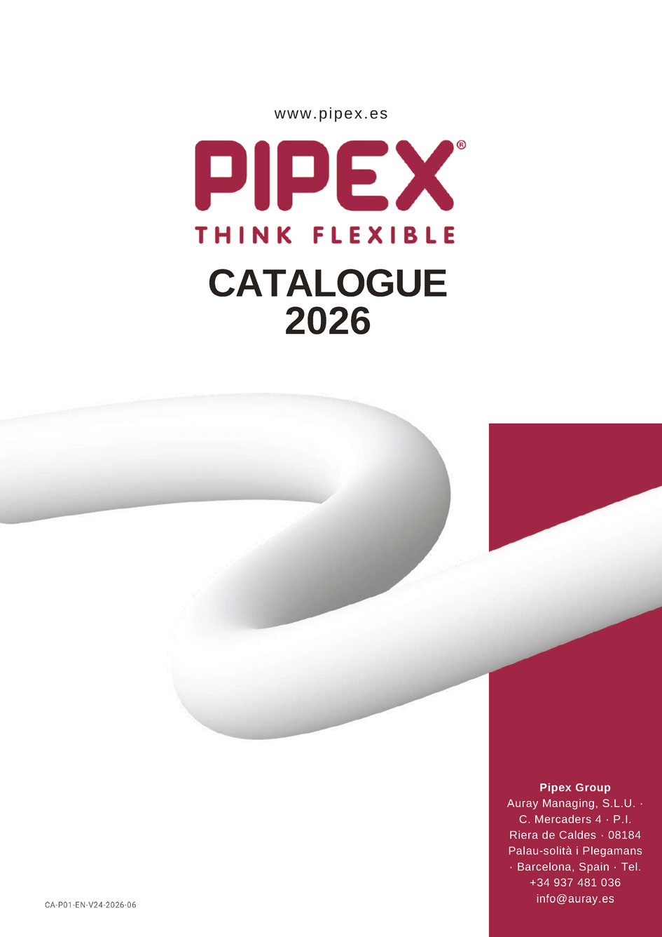 Catalogue from Pipex. Climatisation et plomberie