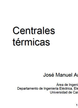 Portada de Centrales Térmicas