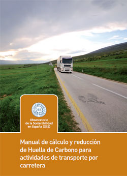 Portada de Huella de Carbono en el Transporte