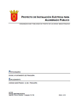 Portada de Instalación Eléctrica Alumbrado